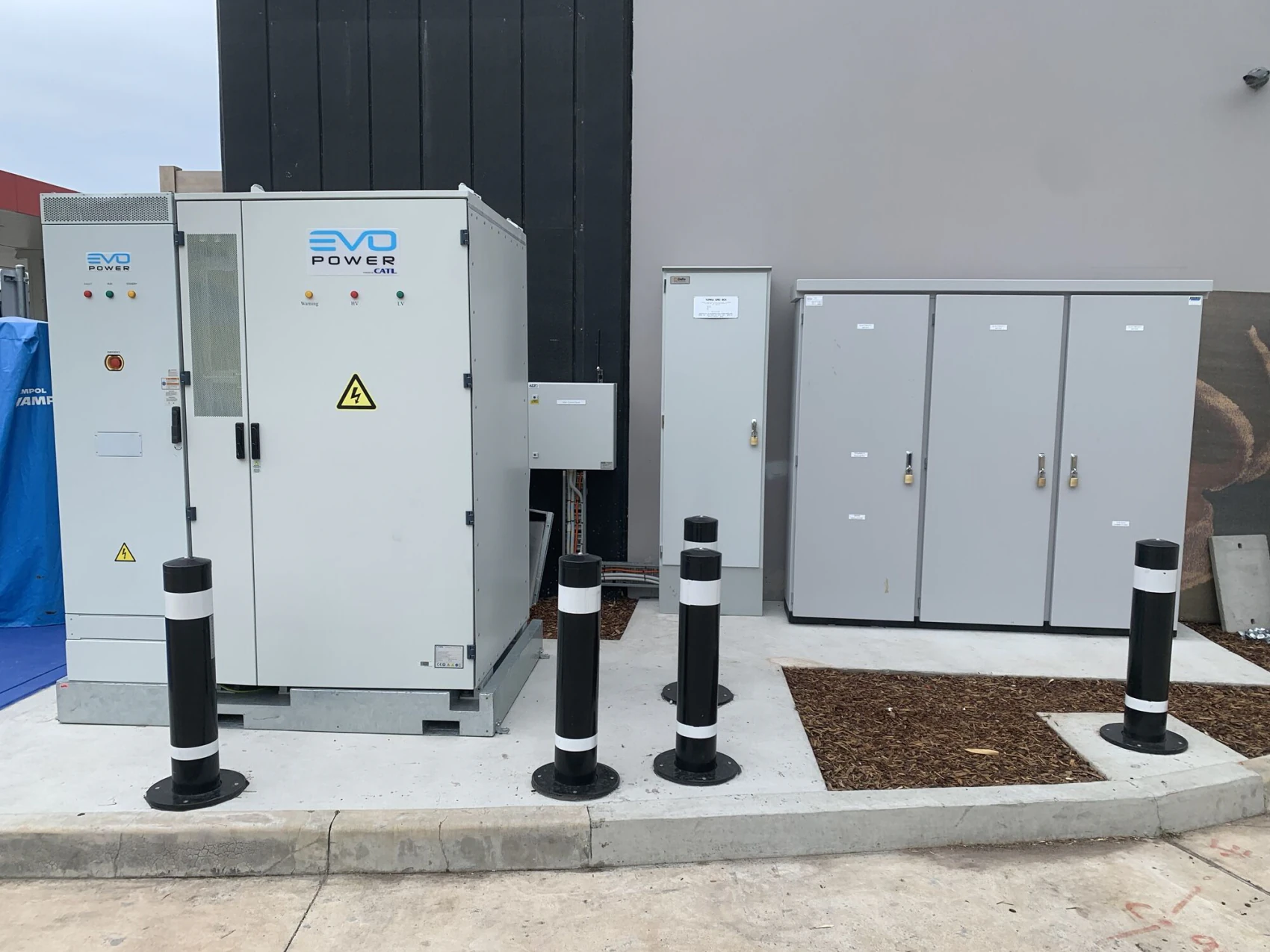 EVO Power NEO battery at Mayo Hardware, Moorebank, for the Goodman Group
